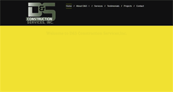 Desktop Screenshot of dsconstructionservice.com